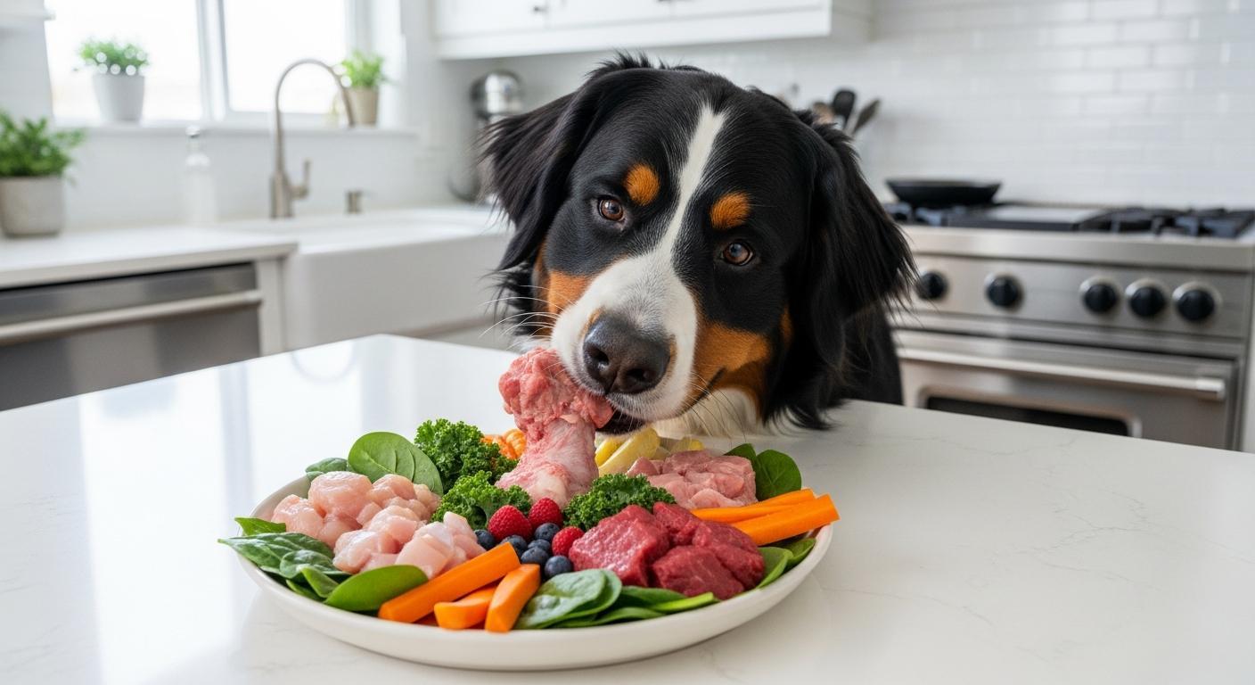 dieta barf bovaro del bernese: Vytvořte menu [Návod]