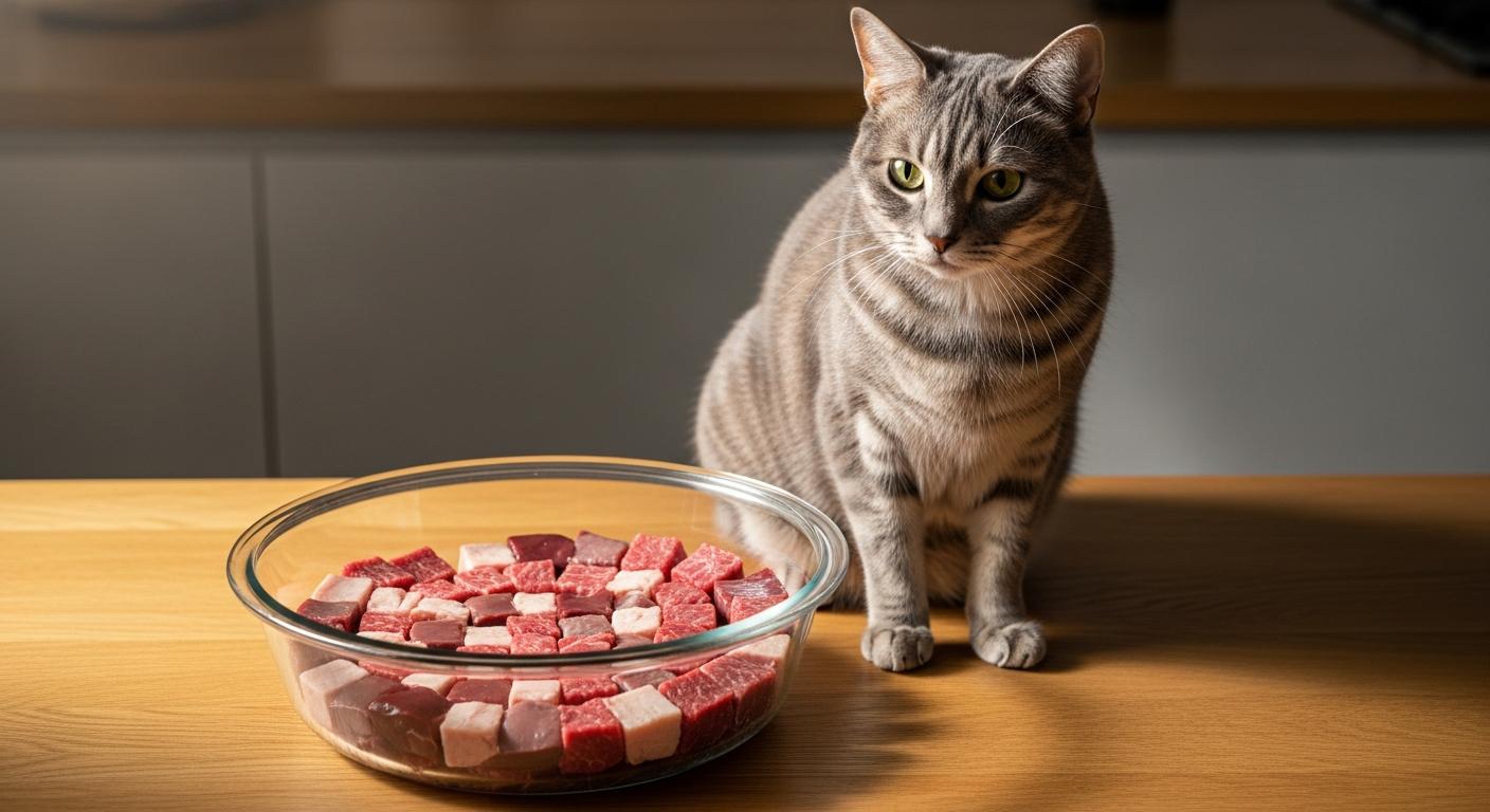 BARF kolik masa kočka: Kompletní průvodce (Ověřeno) 3 jak vypočítat denní potřebu masa pro kočku