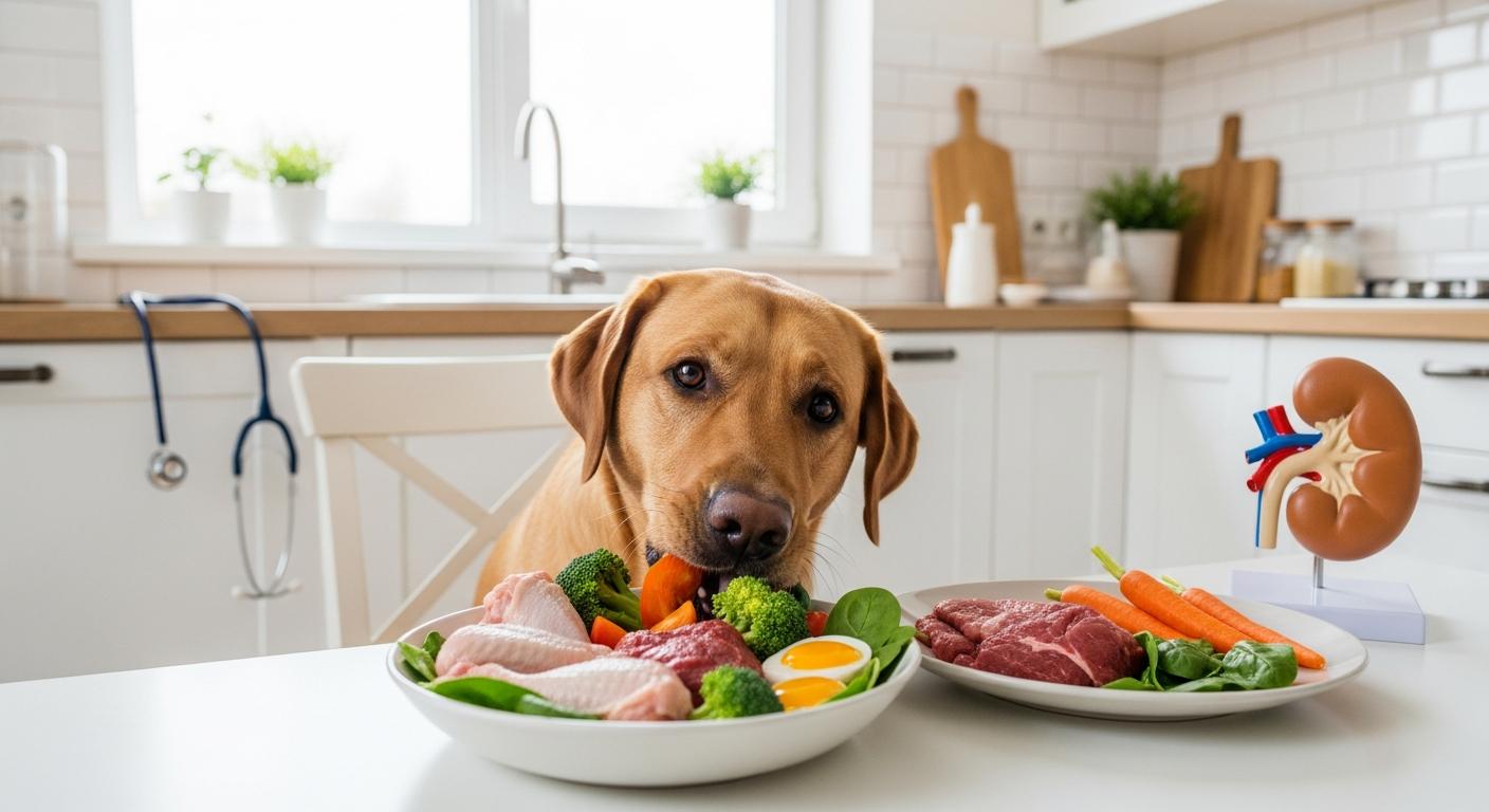 co je barf dieta a jak ovlivňuje ledviny psa