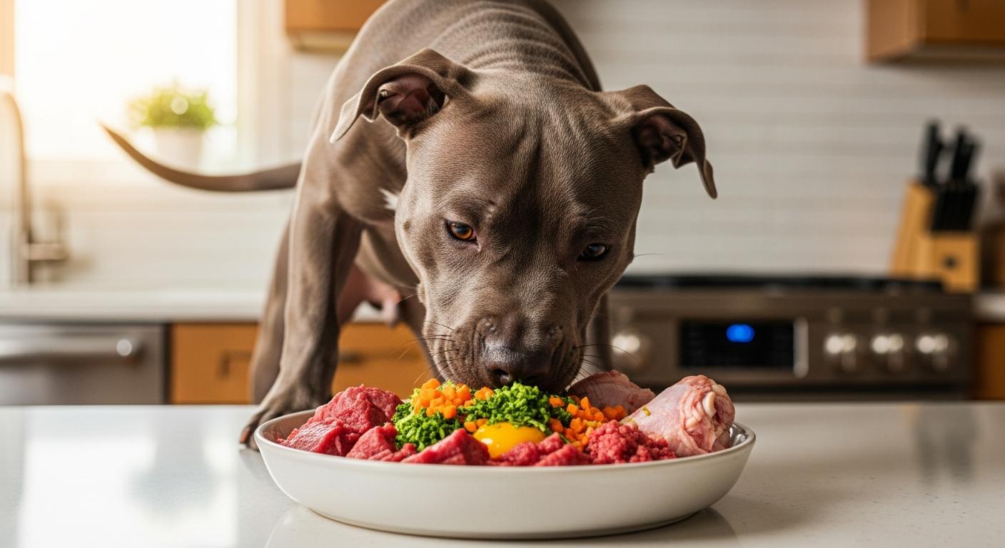 co je dieta barf a proč je vhodná pro pitbull štěňata
